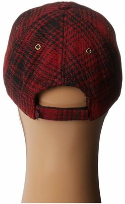 Woolrich Heritage Plaid Ballcap w/ Sherpa Lining Caps