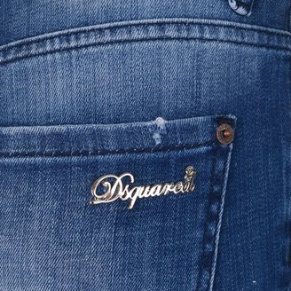 DSquared 1090 DSQUARED Distressed Skinny Fit Jeans