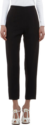 Carven High-waisted Trousers with Bow