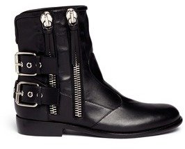 Nobrand 'Cobain' Motorcycle buckle boots