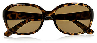 Marks and Spencer M&s Collection Tortoiseshell Print Small Rectangular Frame Sunglasses