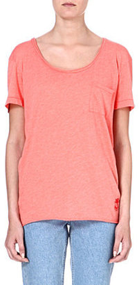 Wildfox Couture Oversized cotton-blend T-shirt
