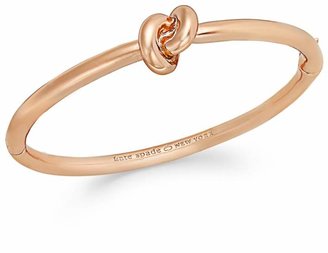 Kate Spade Bracelet, Sailor's Knot Hinge Bangle Bracelet