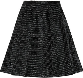 Jill Stuart Viktoria raffia-effect skirt