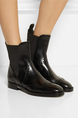 Alexander Wang Nicole perforated leather Chelsea boots