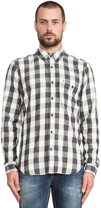 7 For All Mankind Oxford Check Button Up
