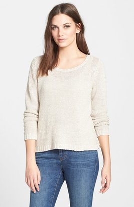 Eileen Fisher Organic Linen & Cotton Boxy Sweater