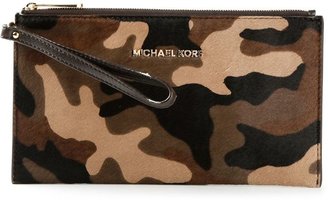 Michael Kors 'Bedford' zip clutch