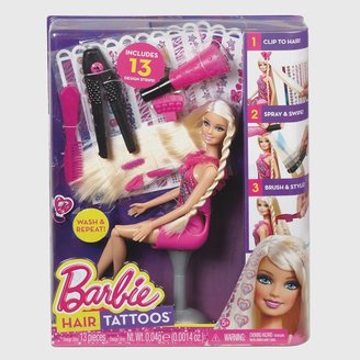 Mattel Barbie hair tattoos doll