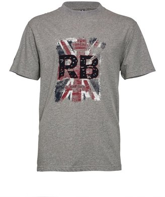 House of Fraser Men's Raging Bull Big And Tall Union Jack Crew Neck T-Shirt