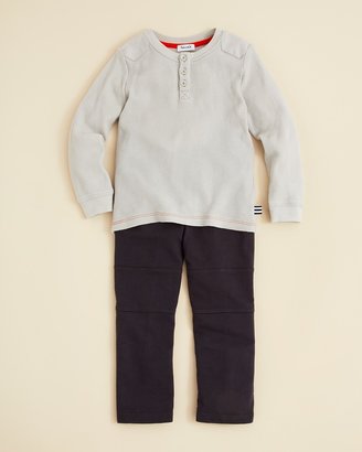 Splendid Boys' Thermal Henley & Sweatpants Set - Sizes 2T-4T