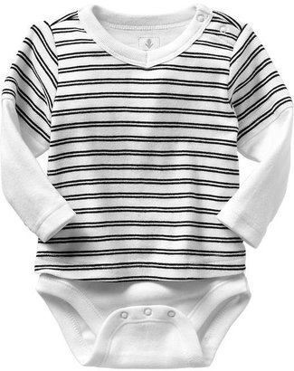 Old Navy 2-in-1 Long-Sleeved Bodysuits for Baby