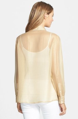 Tommy Bahama 'Flores' Sheer Silk Tunic