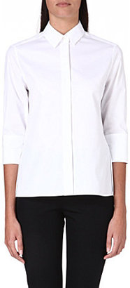 Valentino Peplum-detail cotton shirt
