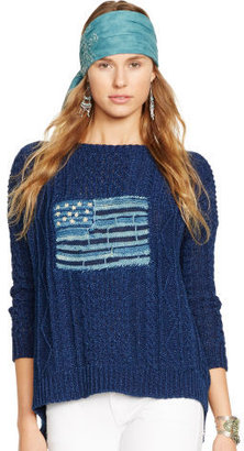Polo Ralph Lauren Flag Cotton Sweater