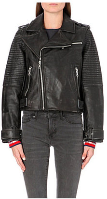 Marc by Marc Jacobs Leather biker jacket