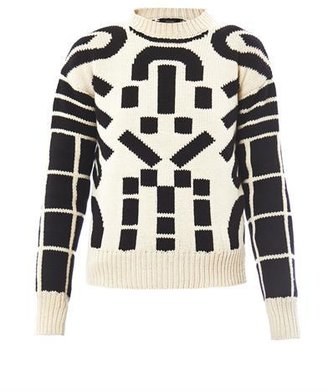 Joseph Haring jacquard knit sweater