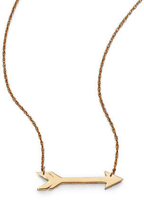 Jennifer Zeuner Jewelry Arrow Necklace