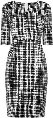 LK Bennett Volsie Printed Crepe Dress
