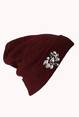 Forever 21 Fancy Ribbed Beanie