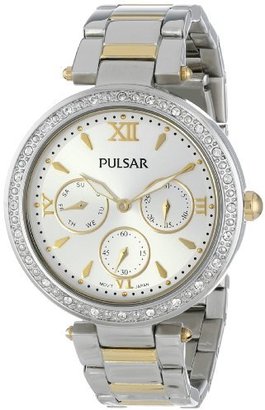 Pulsar Women's PP6109 Analog Display Japanese Quartz Gold Watch