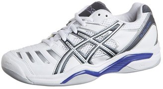 Asics GELCHALLENGER 9 INDOOR Indoor tennis shoes white/charcoal/purple