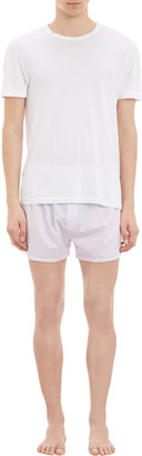 Barneys New York Fine-Stripe Boxer Shorts