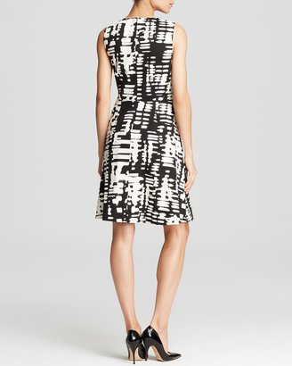 Calvin Klein Abstract Print Dress
