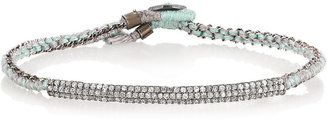 Brooke Gregson Silver diamond bracelet