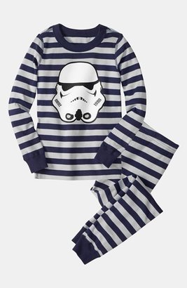 Hanna Andersson Two Piece Fitted Pajamas (Toddler Boys)