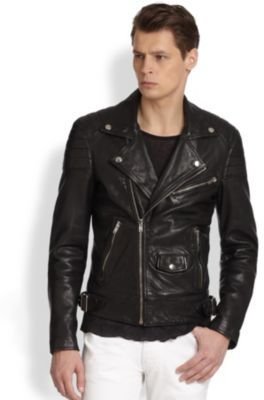 BLK DNM Leather Biker Jacket