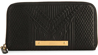 Jean Paul Gaultier Zip-around leather wallet