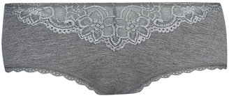 George Soft Touch Lace Panel Briefs