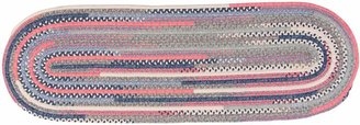 Colonial Mills Perfect Print Braided Reversible Rug Runner - 2' x 8' Oval