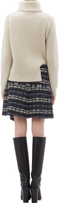 Proenza Schouler Tweed Wrap Mini Skirt