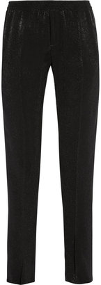 Calvin Klein Collection Satin-crepe tapered pants