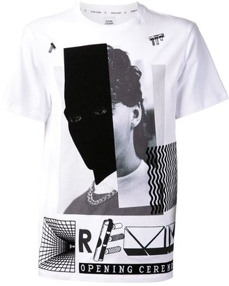 Opening Ceremony remix face T-shirt