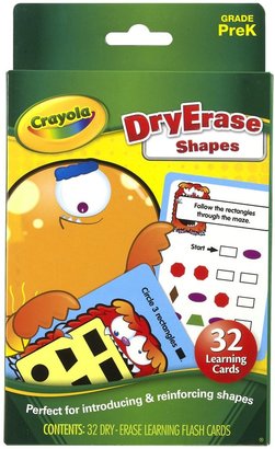 Crayola Dry-Erase Learning Flash Cards - Shapes