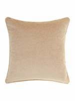Linea Plain chenille cushion, Latte