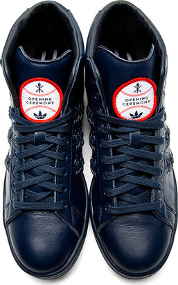 Opening Ceremony Adidas Originals x Navy Baseball Stan Smith Sneakers