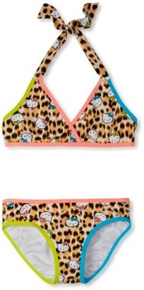 Hello Kitty Big Girls'  Triangle 2 Piece Swimsuit