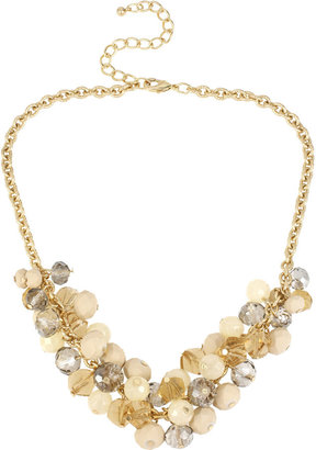 JCPenney MIXIT Mixit™ Gold-Tone Neutral Cluster Bead Necklace