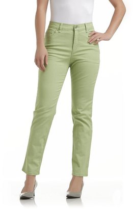 Gloria Vanderbilt Petite's Embellished Amanda Fit Jeans - Colored