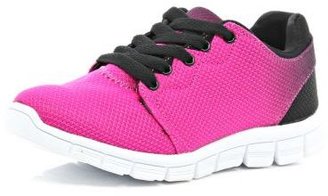 River Island Bright pink runner trainers