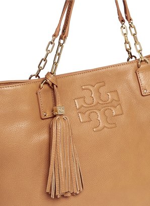 Tory Burch 'Thea' leather tassel tote