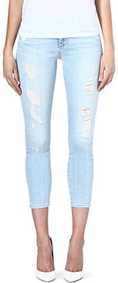 Paige Denim Distressed cropped jeans