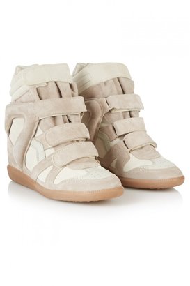 Isabel Marant Bekett Leather & Suede Trainers