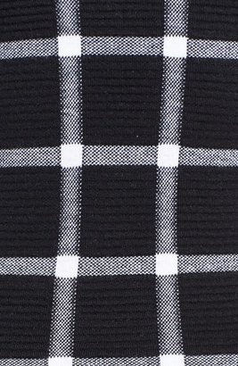 Nordstrom FELICITY & COCO Check Body-Con Sweater Dress Exclusive)