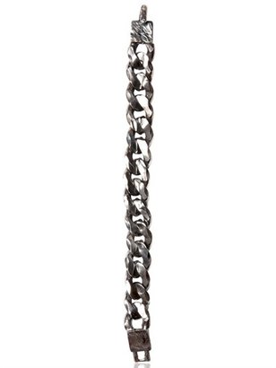 Emanuele Bicocchi Chunky Chain Sterling Silver Bracelet