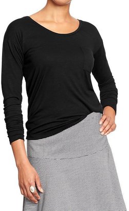 Old Navy Women's Pocket-Front Cropped Tees